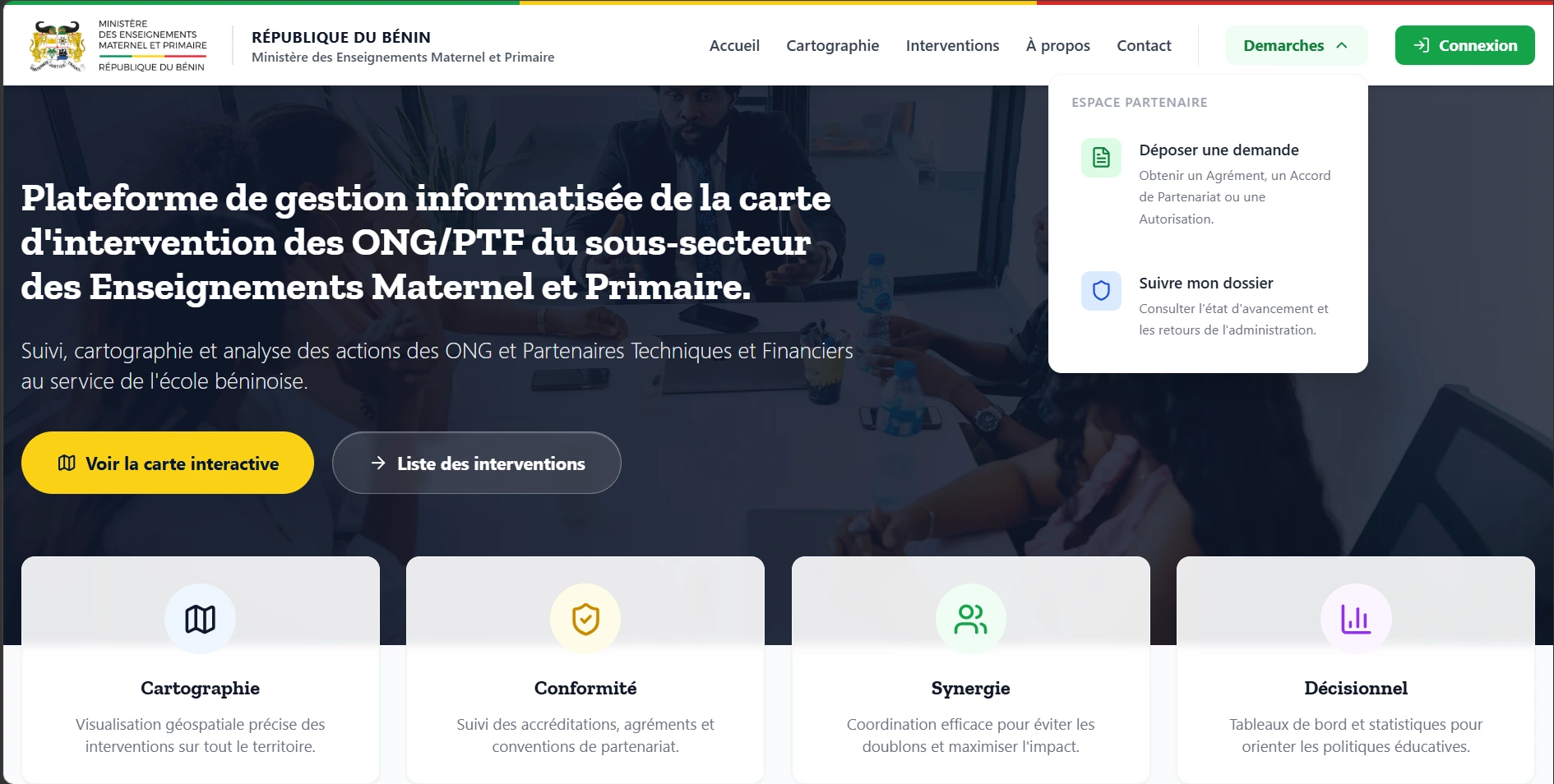 GICI-ONG/PTF — réalisé par David NOUTEHOUE